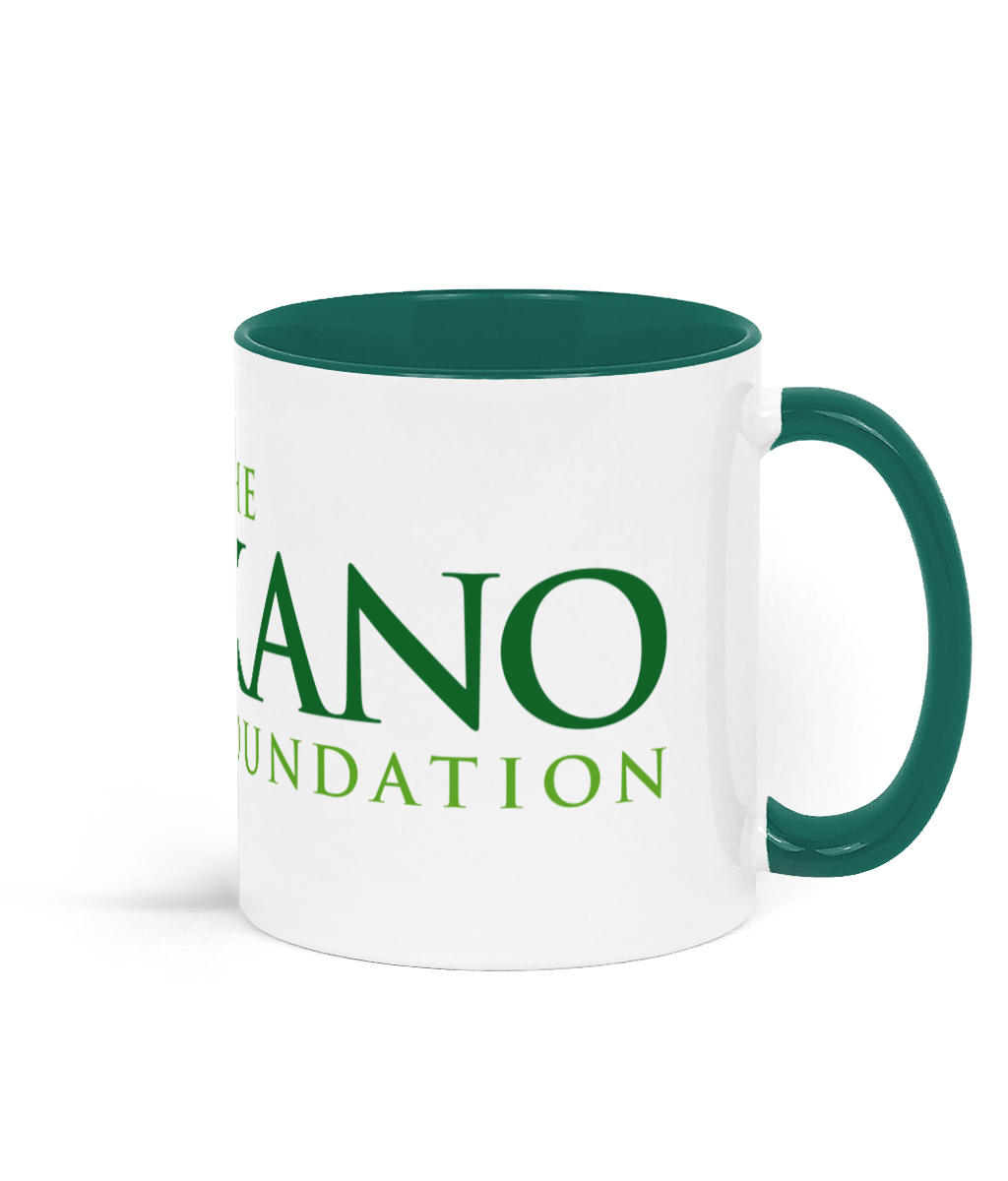 New Two Toned Ceramic Mug The Kano Foundation Mug